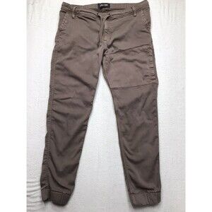 DU/ER No Sweat Jogger Pants Men 36x28 (34x29 tag) Beige N2X Slim Fit Stretch